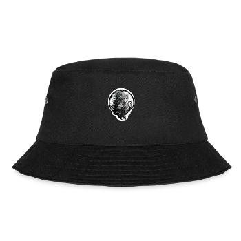 Gothic Wassermann Frau - Bucket Hat - Schwarz - Vorne - Lela (165cm)