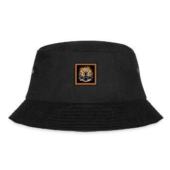 Drummer flash - Bucket Hat - Schwarz - Vorne - Lela (165cm)