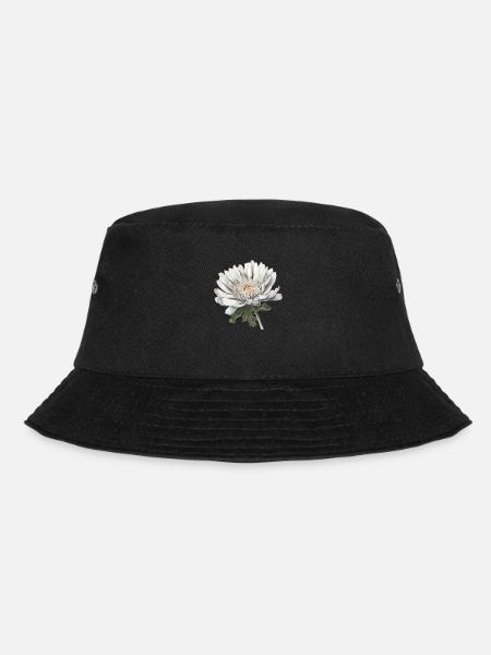 Alpenblume - Bucket Hat - Schwarz