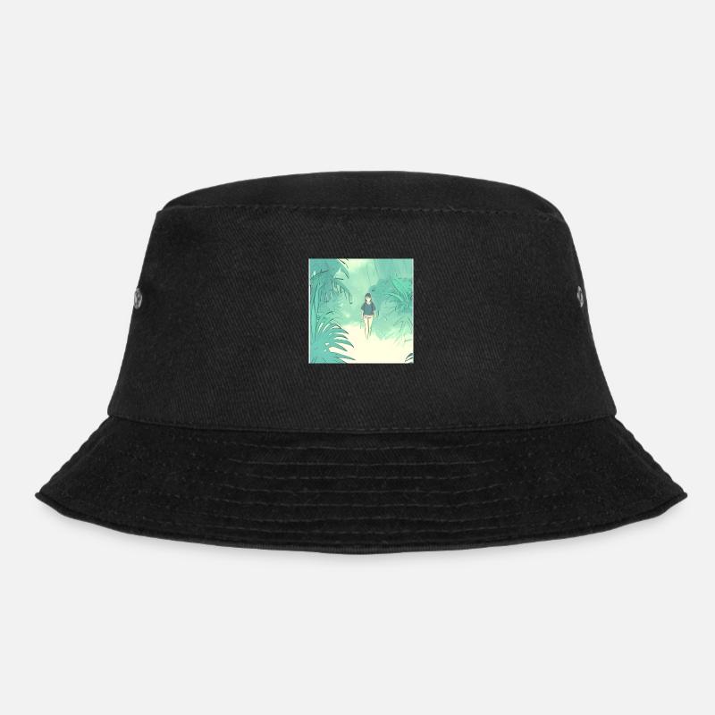 In the Jungle - Bucket Hat - Schwarz
