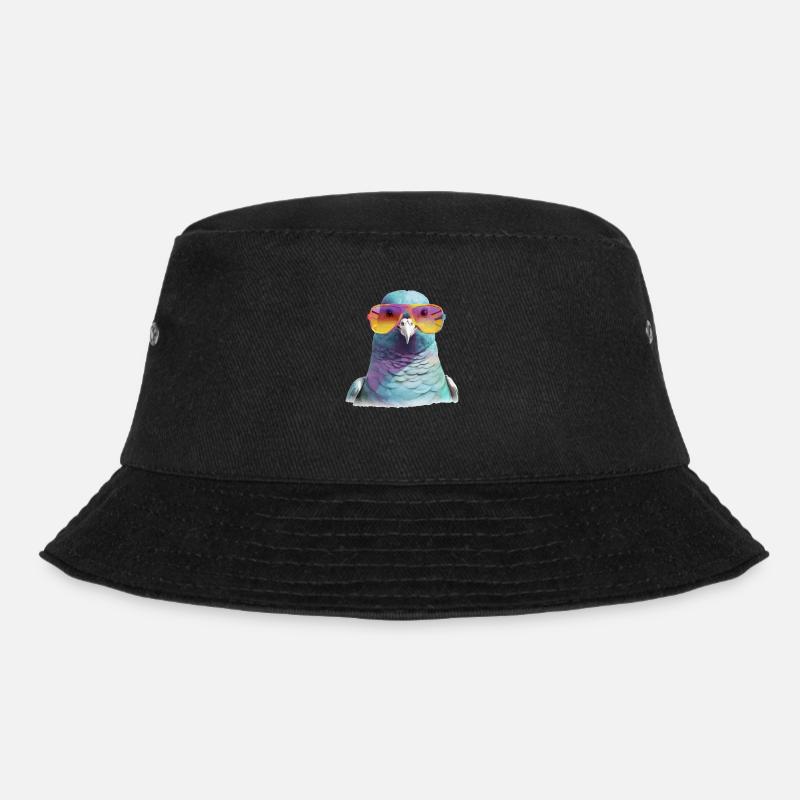 László die Taube - Bucket Hat - Schwarz