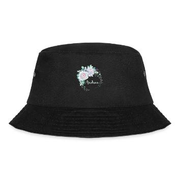 Für Andrea - Bucket Hat - Schwarz - Vorne - Lela (165cm)