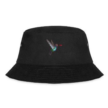 Vogel - Bucket Hat - Schwarz - Vorne - Lela (165cm)