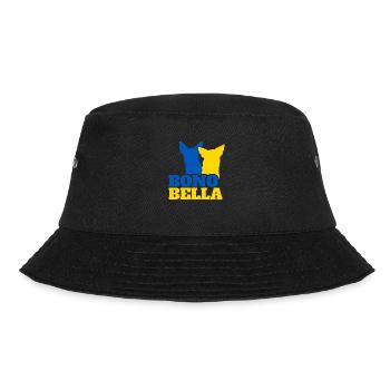 Bono Bella Merch UA 6 - Bucket Hat - Schwarz - Vorne - Lela (165cm)