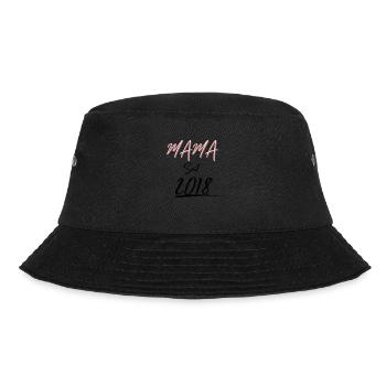 MAMA Seit 2018 - Bucket Hat - Schwarz - Vorne - Lela (165cm)