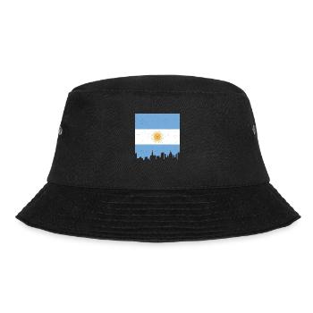 Argentina Flag South America Argentine Flag - Bucket Hat - black - Front - Lela (165cm)