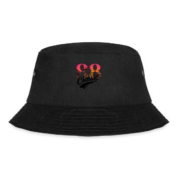 Jahrgang 1988-88th Anniversary - Bucket Hat - Schwarz - Vorne - Lela (165cm)