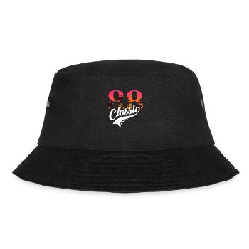 Jahrgang 1988-88th Anniversary - Bucket Hat - Schwarz - Vorne - Lela (165cm)