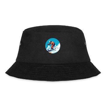 Snowboarding or skiing and then après-ski - Bucket Hat - black - Front - Lela (165cm)