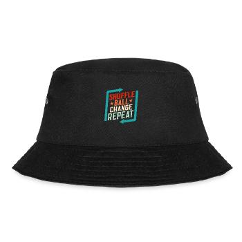 Shuffle, Ball, Change, Repeat Tap Dancer Tap Dance - Bucket Hat - black - Front - Lela (165cm)