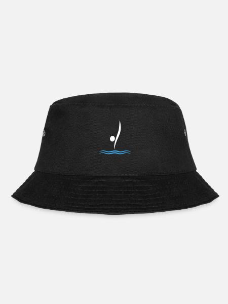 Turmspringen - Bucket Hat - Schwarz