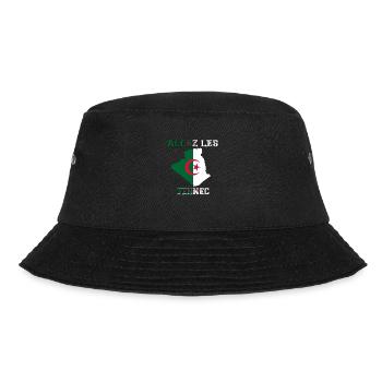 Allez LES fennec Maillot de Pied l'Algérie - Bob - noir - Devant - Lela (165cm)