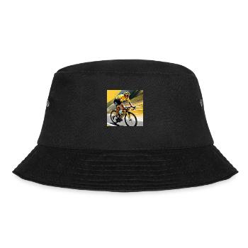 Vivid Velocity: Chasing Yellow - Bucket Hat - black - Front - Lela (165cm)