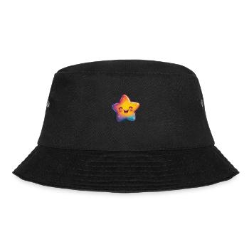 Stern - Bucket Hat - Schwarz - Vorne - Lela (165cm)