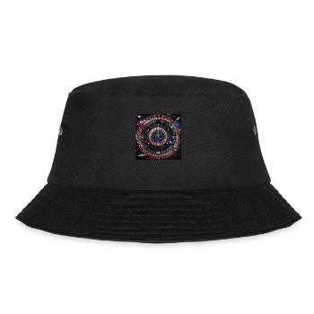 Planetary Precision - Cosmic Dartboard - Bucket Hat - black - Front - Lela (165cm)