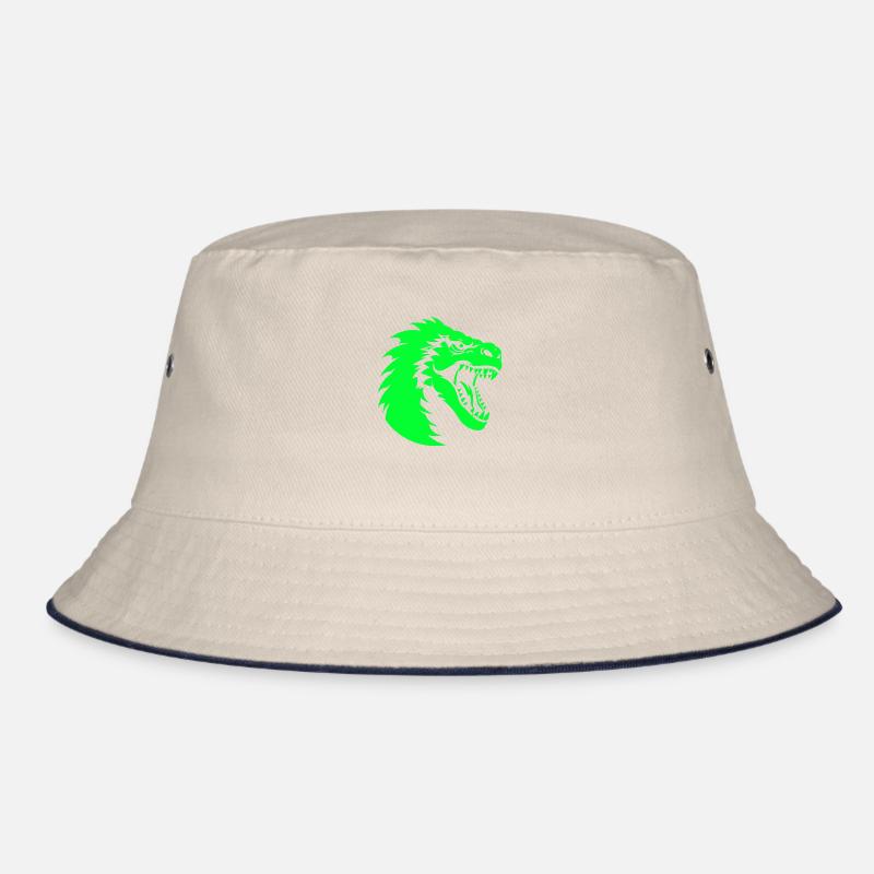 Dinosaur logo Bucket Hat