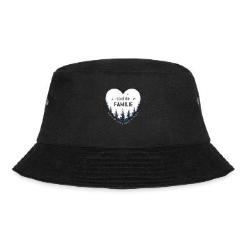 coolste Familie - Bucket Hat - Schwarz - Vorne - Lela (165cm)