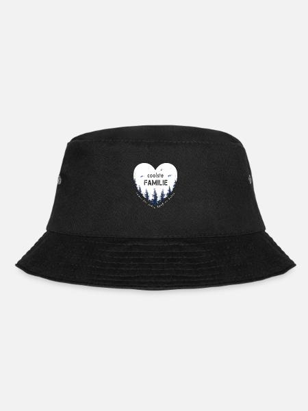 coolest family - Bucket Hat - black