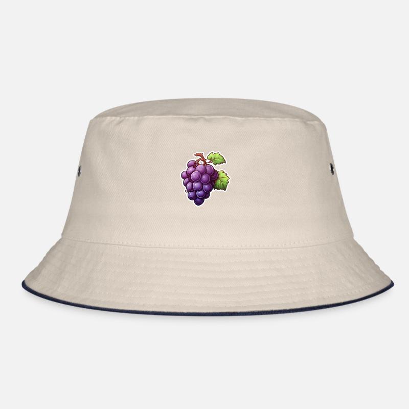 Weinreben blau Bucket Hat