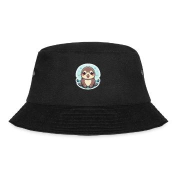 Sea Lion Lover - Bucket Hat - black - Front - Lela (165cm)