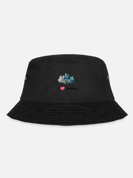 frankfurt - Bucket Hat - Schwarz