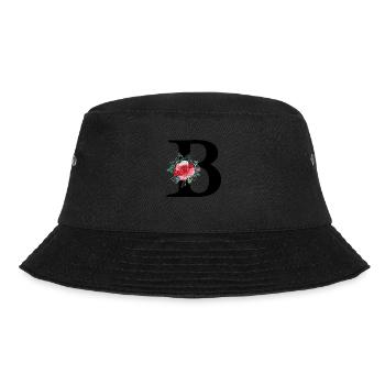 Lettre b floral rouge - Bob - noir - Devant - Lela (165cm)