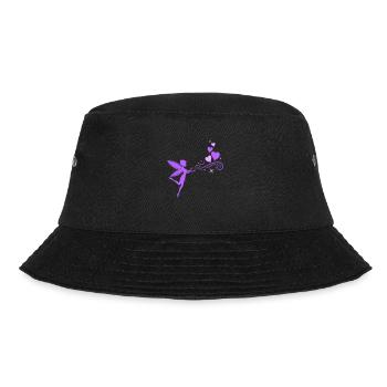 fairy elfe hearts - Bucket Hat - Schwarz - Vorne - Lela (165cm)