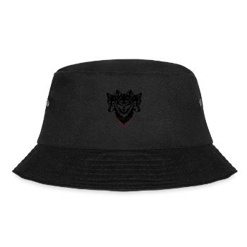 Wolf Head Pack - Bucket Hat - black - Front - Lela (165cm)