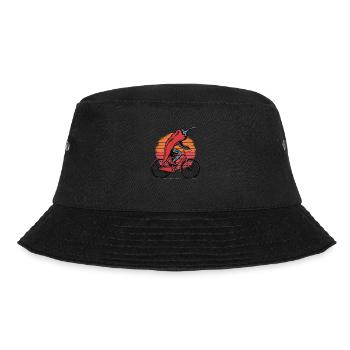 Vintage Chili Pepper Rid A Bick - Bucket Hat - black - Front - Lela (165cm)