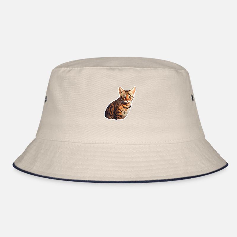 Katze bengalisch Bucket Hat