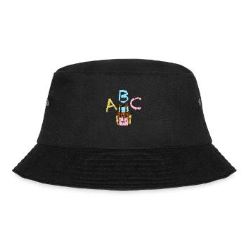 ABC with backpack - Bucket Hat - black - Front - Lela (165cm)