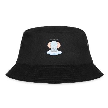 Heavy Clouds - Bucket Hat - Schwarz - Vorne - Lela (165cm)