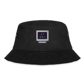 CRT - Informatik - Bucket Hat - Schwarz - Vorne - Lela (165cm)