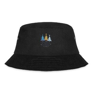 Happy Holidays - Bucket Hat - Schwarz - Vorne - Lela (165cm)