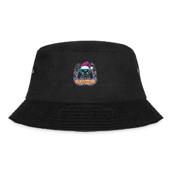Weihnachts-Gaming Controller - Bucket Hat - Schwarz - Vorne - Lela (165cm)