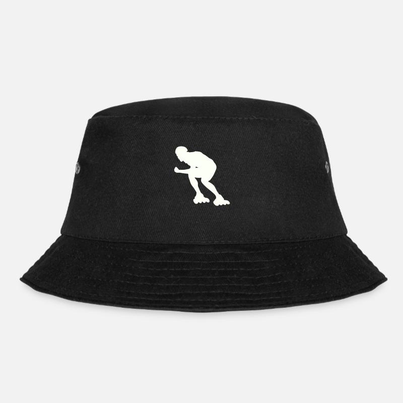 inline skating - Bucket Hat - Schwarz