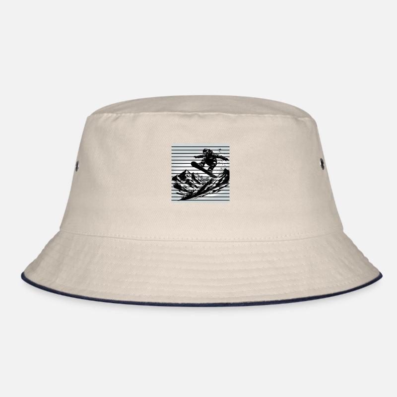 Snowboarder Bucket Hat