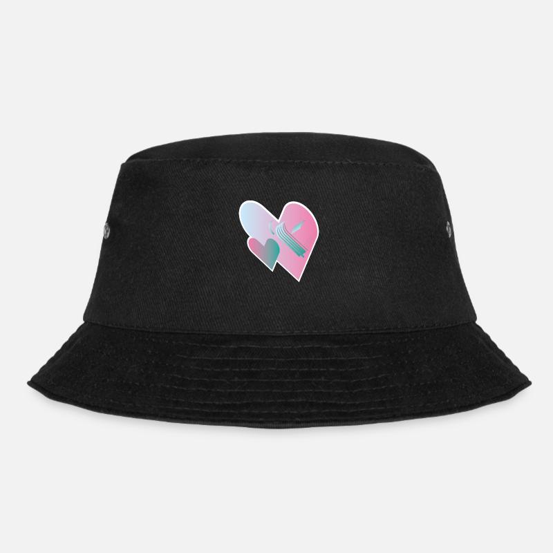 Love Assemble 00 - Bucket Hat - black