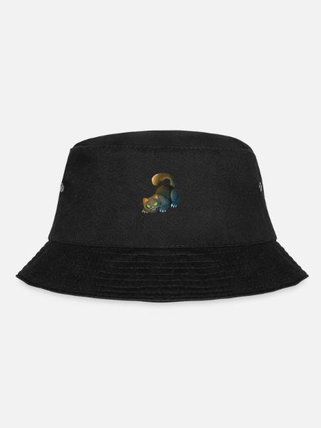 Cat 5 - Bucket Hat - black