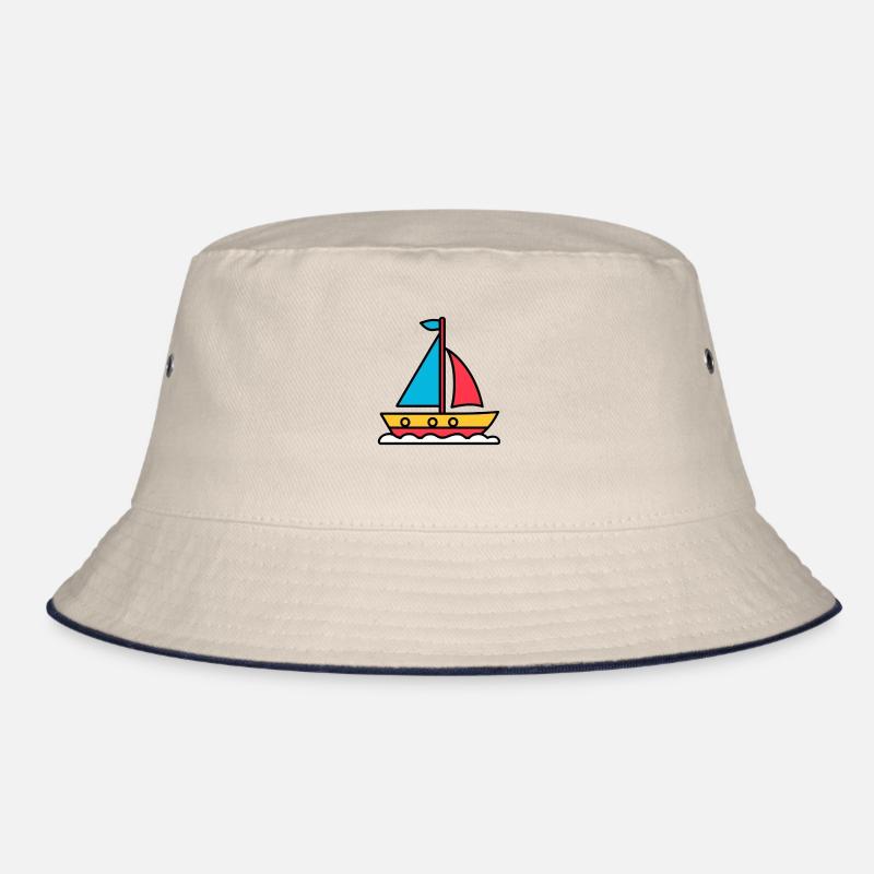 Colorful Sailing Journey Bucket Hat
