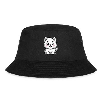 Samoyed Dog Cute - Bucket Hat - black - Front - Lela (165cm)