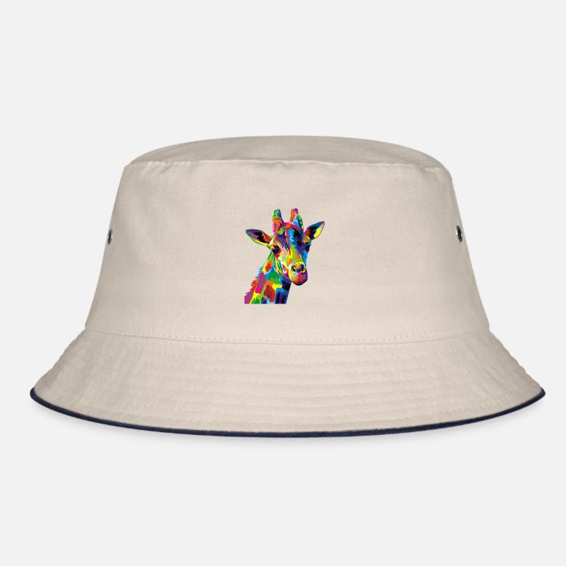 Crazy Giraffe Bucket Hat