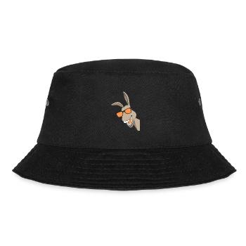 Esel - Bucket Hat - Schwarz - Vorne - Lela (165cm)