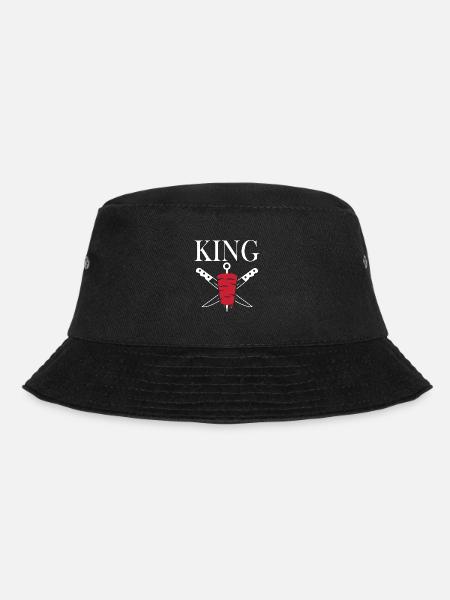 King Kebab Koch Küche Restaurant Kebab - Bucket Hat - Schwarz