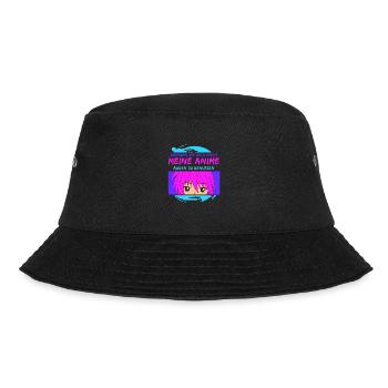 Zwingen sie mich nicht meine Anime Augen - Bucket Hat - Schwarz - Vorne - Lela (165cm)