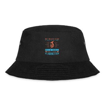Waldhorn Waldhornspieler Hornist - Bucket Hat - Schwarz - Vorne - Lela (165cm)