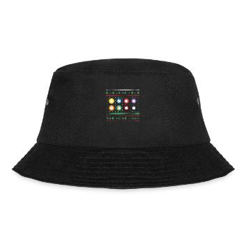 Billiard Xmas - Bucket Hat - Schwarz - Vorne - Lela (165cm)