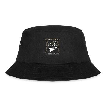 Rentner Rente Rentenbeginn Nordamerika USA - Bucket Hat - Schwarz - Vorne - Lela (165cm)