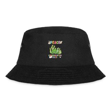 Schildkröte Peace Kindergarten 2023 - Bucket Hat - Schwarz - Vorne - Lela (165cm)
