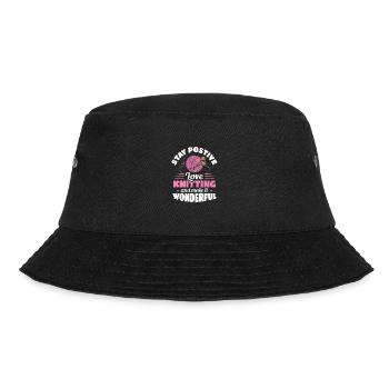Restez postif amour Tricot - Bob - noir - Devant - Lela (165cm)